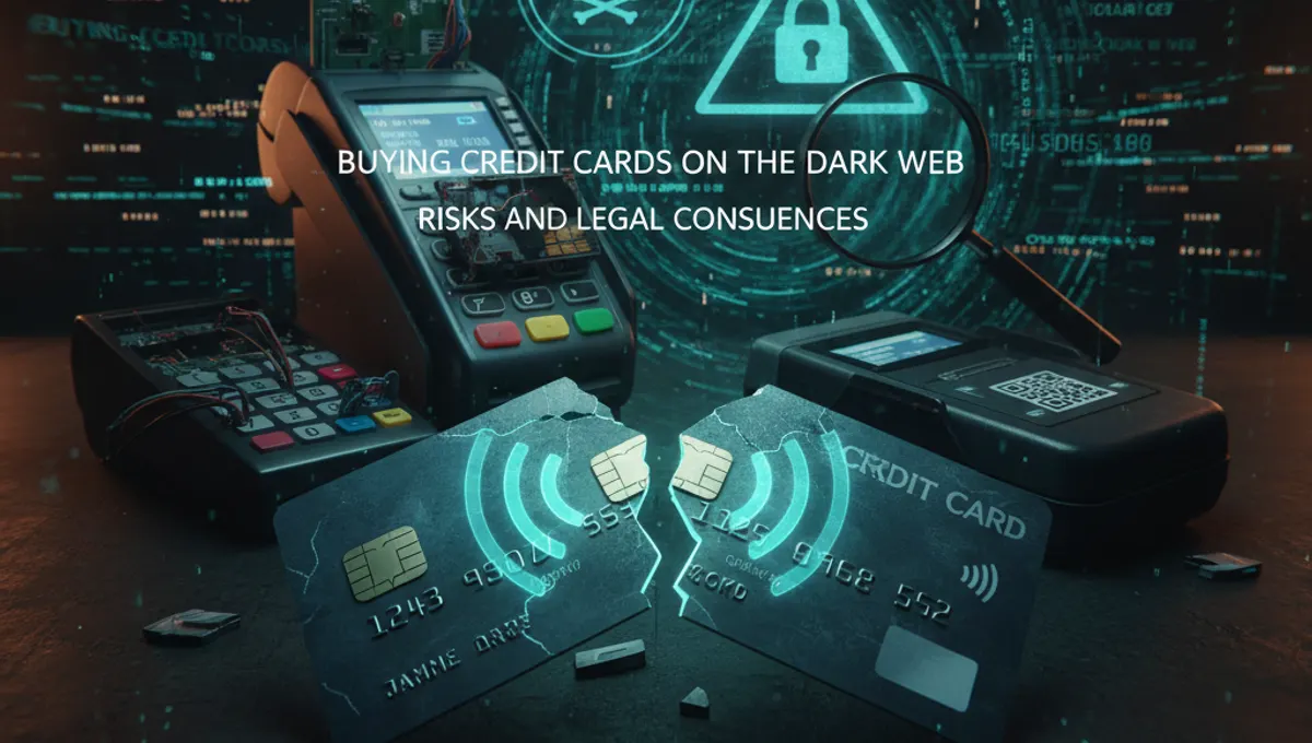 Buying Credit Cards on the Dark Web: Risks and Legal Consequences