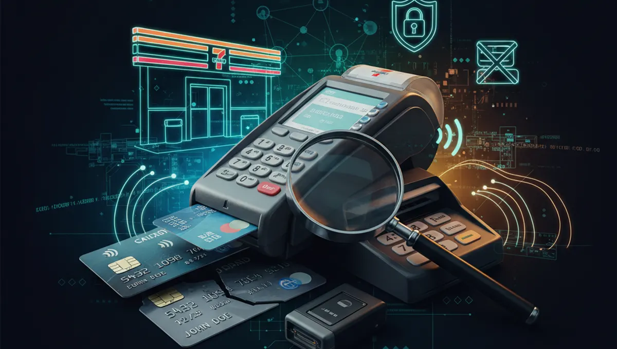 Credit Card Skimmer at 7-Eleven: Detection and Protection